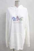 NieR Clothing / プリントPULLOVER PARKA 2XL 白 H-24-04-18-060-PU-TO-KB-ZT010