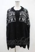 Candy Stripper / CANDY NORDIC KNIT CARDIGAN 2 黒 H-24-04-19-1046-PU-TO-KB-ZH