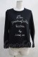 画像1: Jane Marple / Fairy Tale Cat Logo EMB Sweater  ブラック H-24-04-19-073-JM-TO-KB-ZH (1)