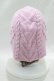 画像3: Katie / WINTER HEARTS knit cap  ピンク H-24-04-19-077-LO-AC-KB-ZH (3)