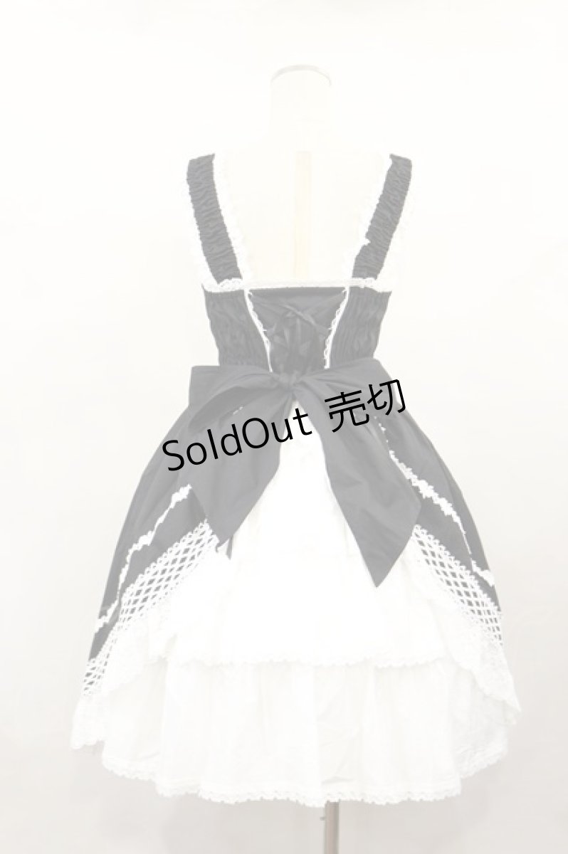 画像3: BABY,THE STARS SHINE BRIGHT / シャーリングプリンセスジャンパースカート Free ブラック H-24-04-22-014-BA-OP-NS-ZH (3)