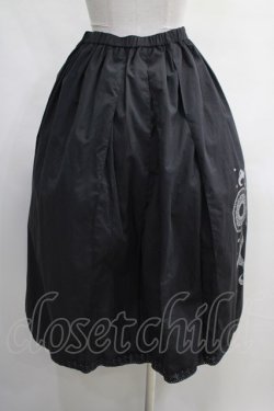 画像3: gouk / サクラリボンブローチ付袴スカート  黒 H-24-04-24-035-GO-SK-KB-ZH