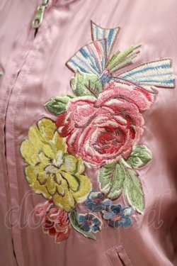 画像4: Jane Marple / Beautiful Bouquetのスーベニアジャケット  ピンク H-24-04-24-056-JM-JA-KB-ZH