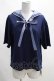 画像1: Jane Marple / Marine collar pullover  navy×blue gray H-24-04-24-075-JM-TO-KB-ZH (1)