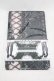 画像1: abilletage / corset over knee socks SIDE LACE-UP  ブラック H-24-04-25-1012-GO-ZA-KB-ZH (1)
