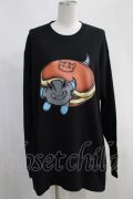 NieR Clothing / COTTON LONG CUTSEW XL 黒 H-25-05-11-1006-PU-TO-KB-ZH