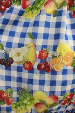 画像4: Melody BasKet / Fruits BasKetサロペットスカート M ブルー H-24-04-27-1041-LO-SK-KB-ZH