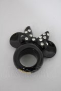 Q-pot. / ミニーマウスのイヤーリング 13 黒 H-24-04-28-034-QP-AC-KB-ZH