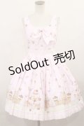 Angelic Pretty / お菓子の国ジャンパースカート Free ピンク H-24-04-29-012-AP-OP-NS-ZH