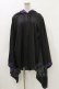 画像1: NieR Clothing / 着物風袖フードシャツ  黒×紫 H-24-05-02-059-PU-BL-KB-ZH (1)