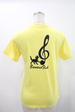 画像2: Banana Fish / MelodyプリントTシャツ 150 イエロー H-24-05-06-1068-PU-TO-KB-ZH