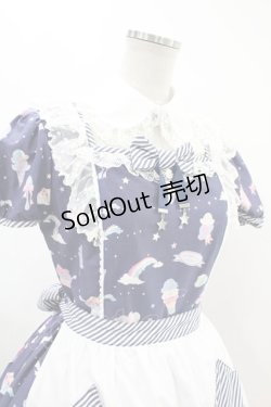 画像4: Angelic Pretty / MilkyPlanetワンピース Free ネイビー H-24-05-09-1017-AP-OP-NS-ZH