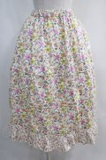 Jane Marple Dans Le Saｌon / Gouache Garden Crinoline Skirt  アイボリー H-24-05-11-025-JM-SK-KB-ZH