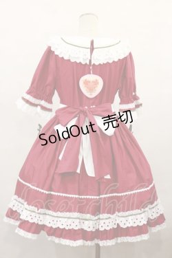 画像3: BABY,THE STARS SHINE BRIGHT / いちご摘みワンピース Free エンジ H-24-05-13-027-BA-OP-NS-ZH