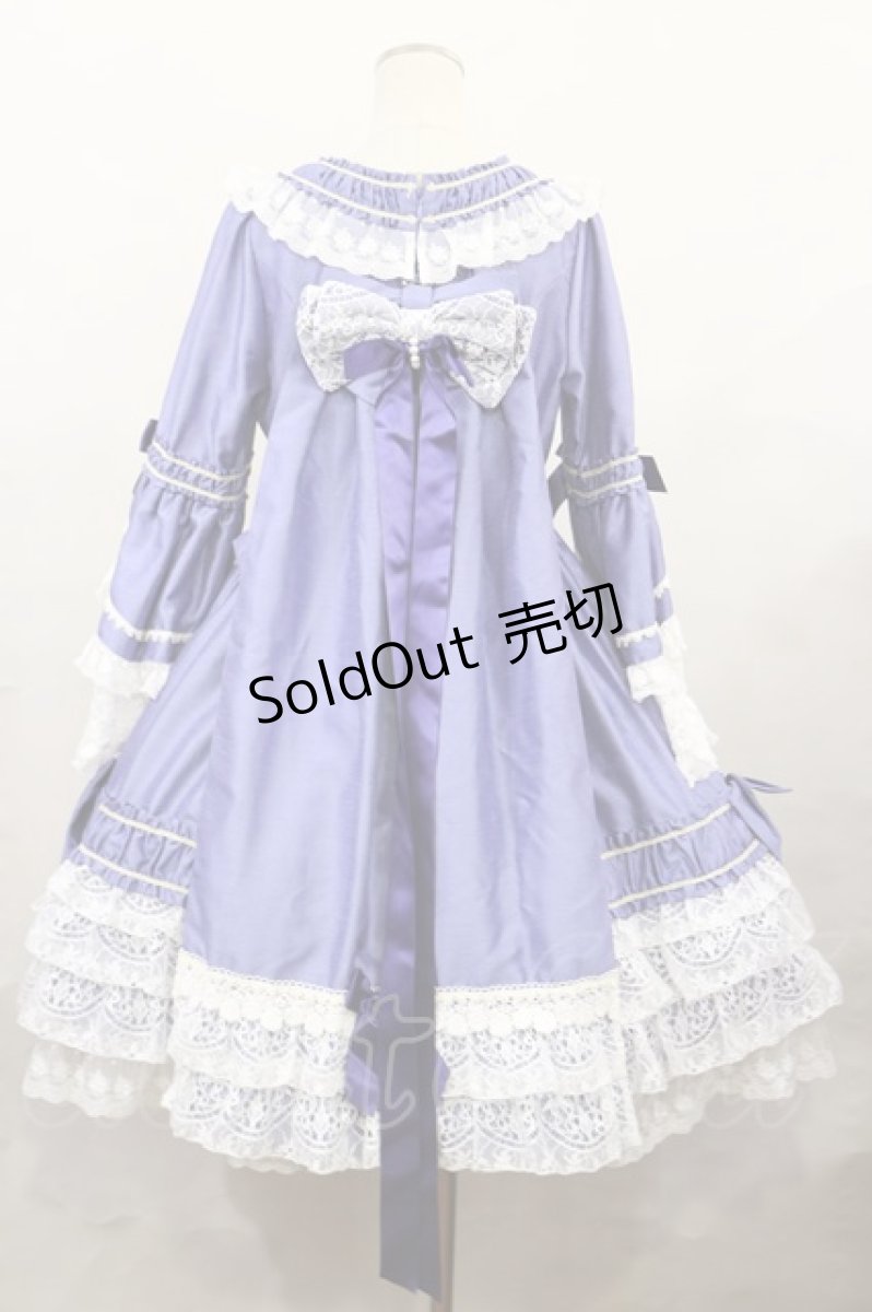 画像3: BABY,THE STARS SHINE BRIGHT / Pearl Bouquet Princessワンピース  ブルー H-24-05-14-1017-BA-OP-NS-ZH (3)