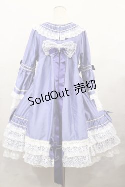 画像3: BABY,THE STARS SHINE BRIGHT / Pearl Bouquet Princessワンピース  ブルー H-24-05-14-1017-BA-OP-NS-ZH