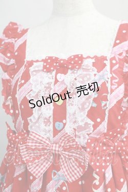 画像5: Angelic Pretty / MELODY TOYSジャンパースカートSet Free レッド H-24-05-20-1001-AP-OP-NS-ZH