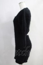 画像2: Melt the lady / アンゴラレディミニワンピース  ブラック H-24-05-25-022-PU-OP-KB-ZH (2)