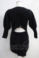 画像3: Melt the lady / アンゴラレディミニワンピース  ブラック H-24-05-25-022-PU-OP-KB-ZH (3)