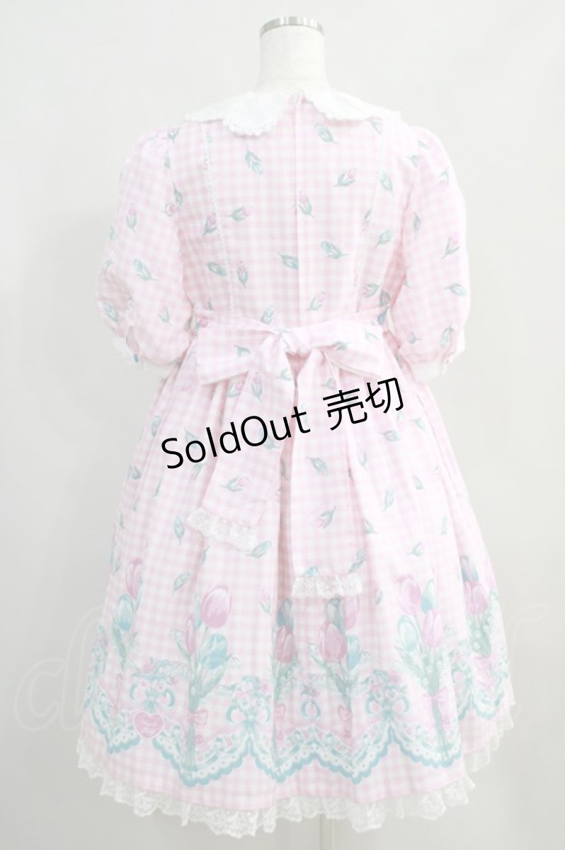 画像3: Angelic Pretty / Tulip Bouquetワンピース Free ピンク H-24-06-02-025-AP-OP-NS-ZH (3)