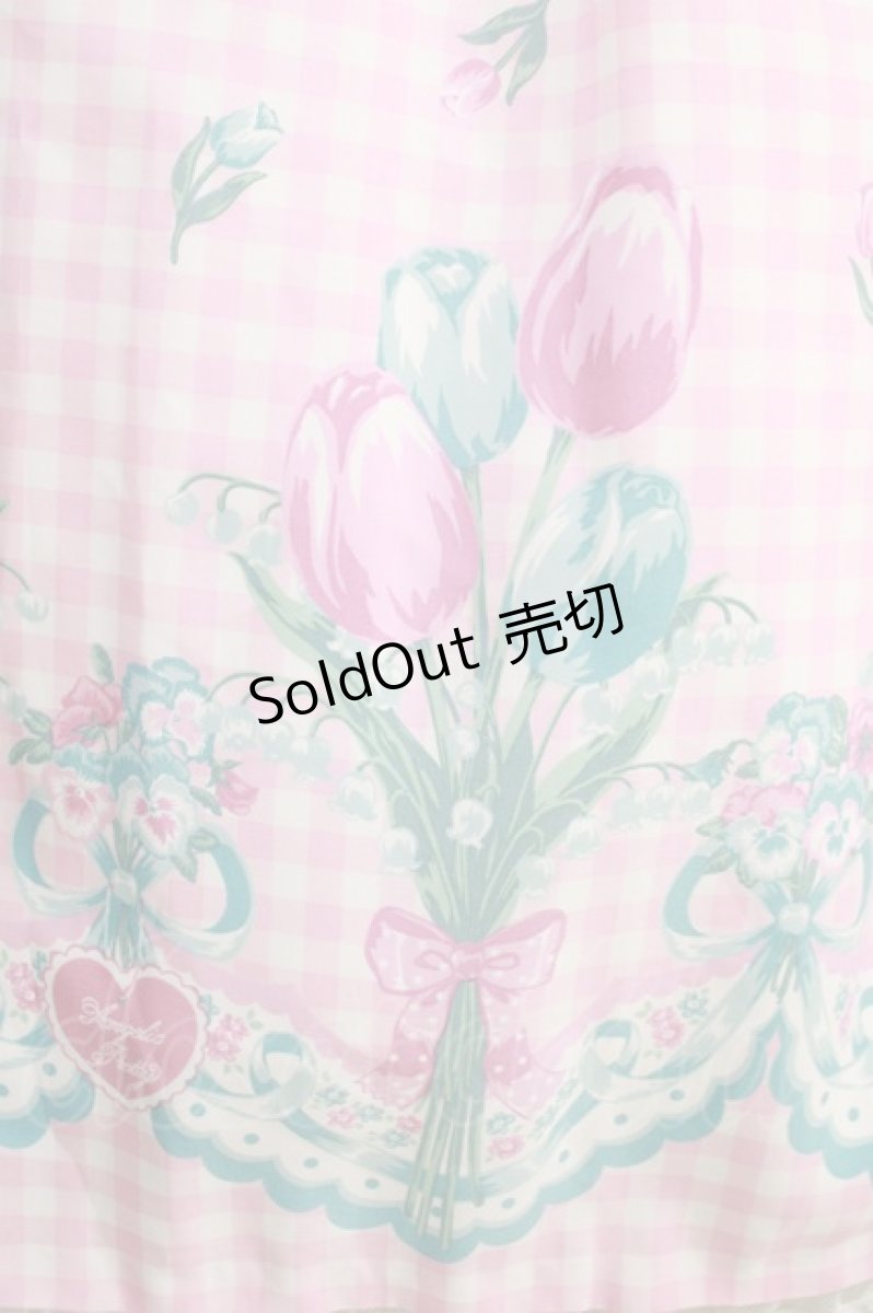 画像4: Angelic Pretty / Tulip Bouquetワンピース Free ピンク H-24-06-02-025-AP-OP-NS-ZH (4)