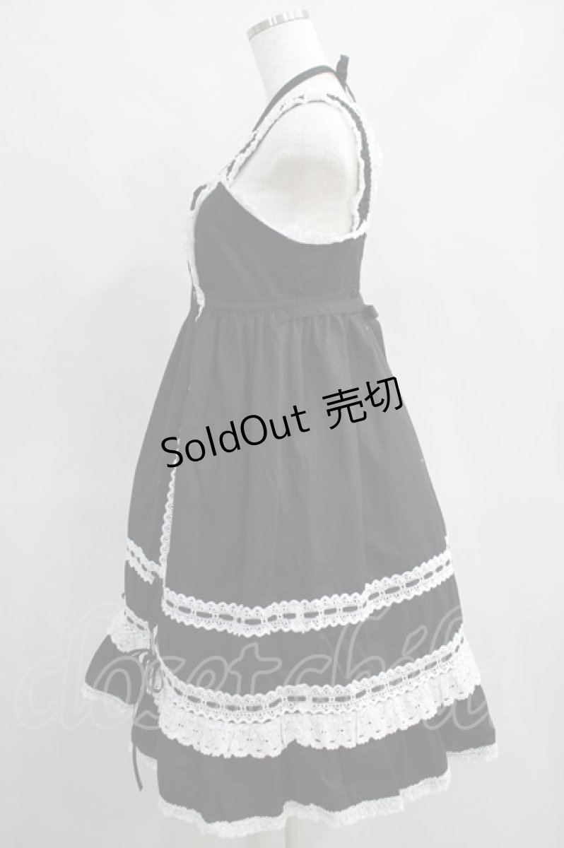 画像2: BABY,THE STARS SHINE BRIGHT / ベビードールジャンパースカート Free ブラック H-24-06-02-010-BA-OP-NS-ZH (2)