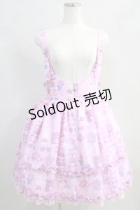 Angelic Pretty / Photogenic Palletサロペット Free ピンク H-24-06-02-022-AP-OP-NS-ZH