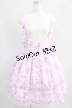 画像1: Angelic Pretty / Photogenic Palletサロペット Free ピンク H-24-06-02-022-AP-OP-NS-ZH
