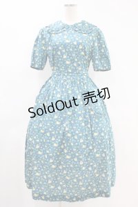 Jane Marple / Manon Garden dress  ブルー H-24-06-03-022-JM-OP-KB-ZH