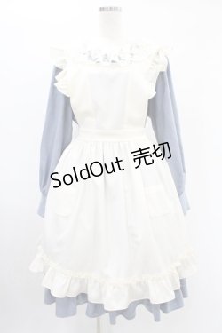 画像1: LOCOCO尾州ロリィタ / アリスワンピースセット 4 サックス H-24-06-09-1025-0-OP-NS-ZH