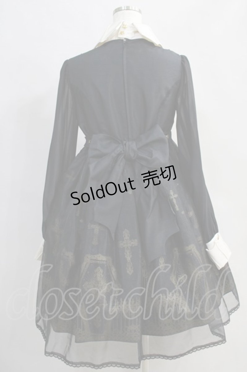 画像3: Angelic Pretty / Horror Gardenワンピース Free ブラック H-24-06-09-002-AP-OP-NS-ZH (3)