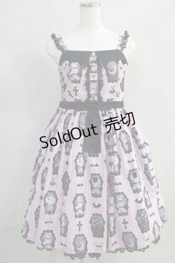 画像1: Angelic Pretty / Horror Candy Shopジャンパースカート Free ピンク H-24-06-10-005-AP-OP-NS-ZH