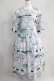 画像1: Jane Marple / Jolies broderiesコレットドレス  ブルーグレー H-24-06-12-1027-JM-OP-KB-ZH (1)