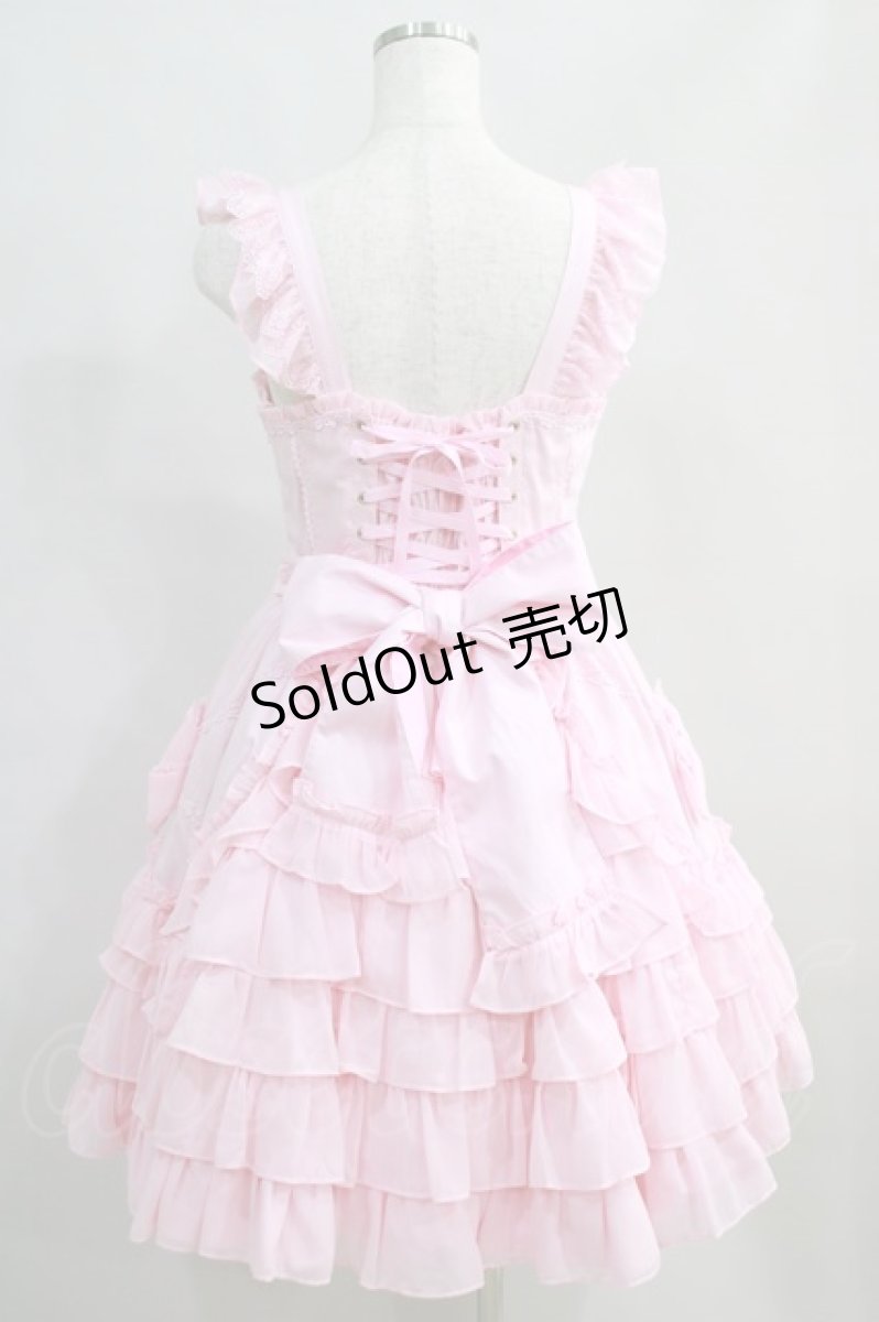 画像3: Angelic Pretty / ドレッシーエターナルジャンパースカート Free ピンク H-24-06-12-007-AP-OP-NS-ZH (3)