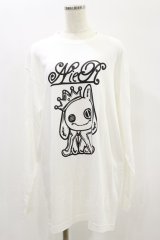 NieR Clothing / COTTON LONG CUTSEW XL 白 H-25-05-11-1018-PU-TO-KB-ZH