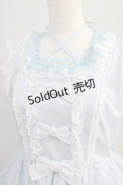 画像4: Angelic Pretty / Candyストライプリボンワンピース Free サックス H-24-06-14-008-AP-OP-NS-ZH