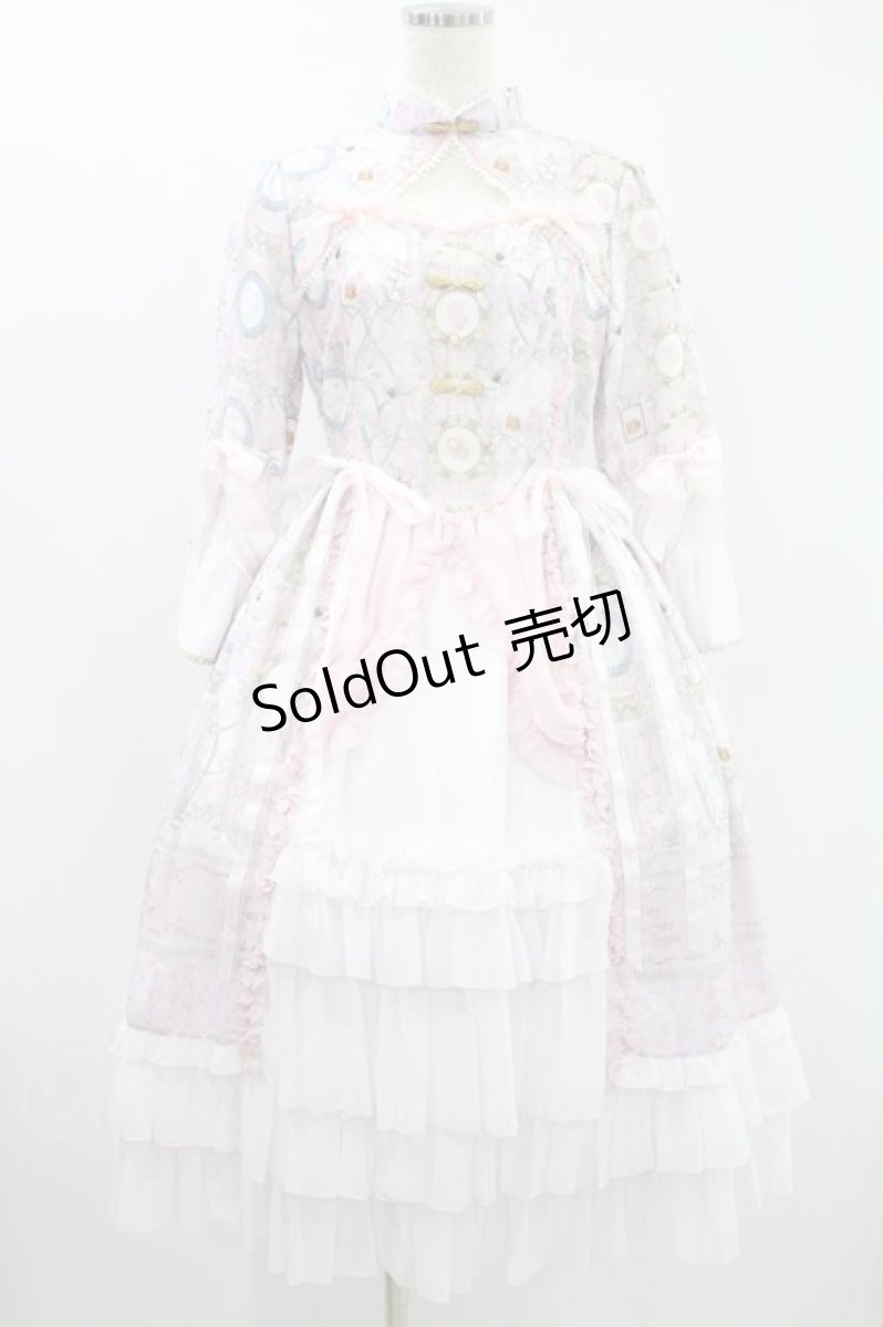 画像1: BABY,THE STARS SHINE BRIGHT / SA・KU・RA色のTea Time柄ワンピース Free ピンク H-24-06-16-029-BA-OP-NS-ZH (1)