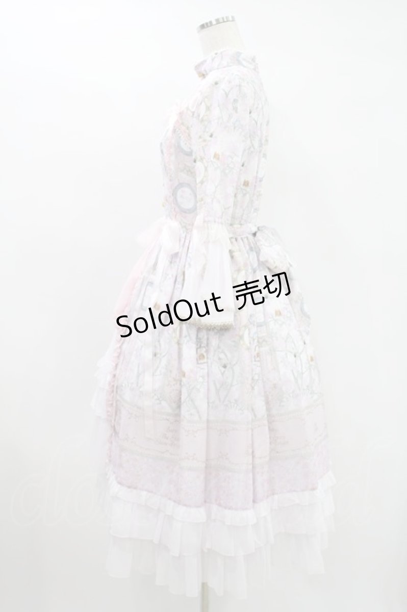 画像2: BABY,THE STARS SHINE BRIGHT / SA・KU・RA色のTea Time柄ワンピース Free ピンク H-24-06-16-029-BA-OP-NS-ZH (2)