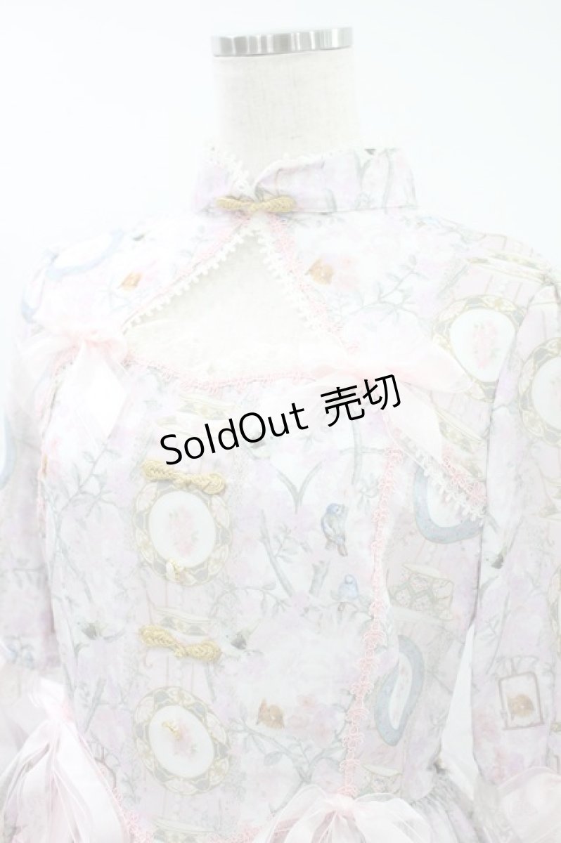 画像4: BABY,THE STARS SHINE BRIGHT / SA・KU・RA色のTea Time柄ワンピース Free ピンク H-24-06-16-029-BA-OP-NS-ZH (4)