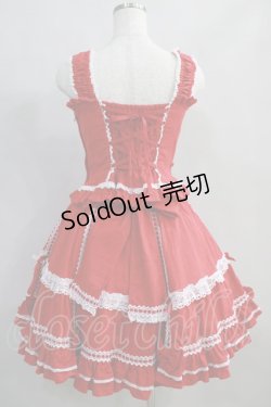 画像3: Angelic Pretty / Prettyビスチェ&スカートSet Free レッド H-24-06-17-007-AP-OP-NS-ZH