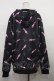 画像2: NieR Clothing / 防寒裏起毛パーカー  黒 H-24-06-20-028-PU-TO-KB-ZT059 (2)