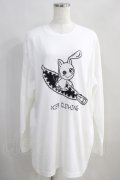 NieR Clothing / COTTON LONG CUTSEW XL 白 H-25-05-11-1024-PU-TO-KB-ZH