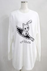 NieR Clothing / COTTON LONG CUTSEW XL 白 H-25-05-11-1024-PU-TO-KB-ZH