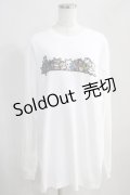 NieR Clothing / COTTON LONG CUTSEW XL 白 H-24-06-21-039-PU-TO-KB-ZH
