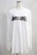 画像1: NieR Clothing / COTTON LONG CUTSEW XL 白 H-24-06-21-039-PU-TO-KB-ZH (1)