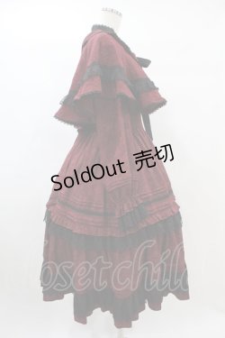 画像3: 星箱works / Rozen Maiden x HoshibakoWorks 真紅ケープ付きワンピース Free ボルドー H-24-06-22-1041-0-OP-NS-ZH