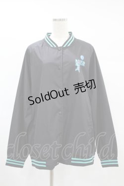 画像1: NieR Clothing / LIGHT BLOUSON JACKET  黒 H-24-06-25-063-PU-JA-KB-ZT332