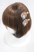 NieR Clothing / ヘアクリップ2個セット  どら焼き田中さん H-25-05-11-1013-PU-AC-KB-ZH