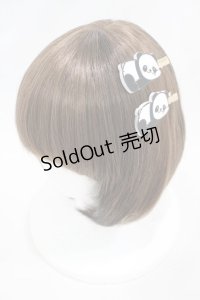 NieR Clothing / ヘアクリップ2個セット  パンダ田中さん H-25-05-11-1012-PU-AC-KB-ZH