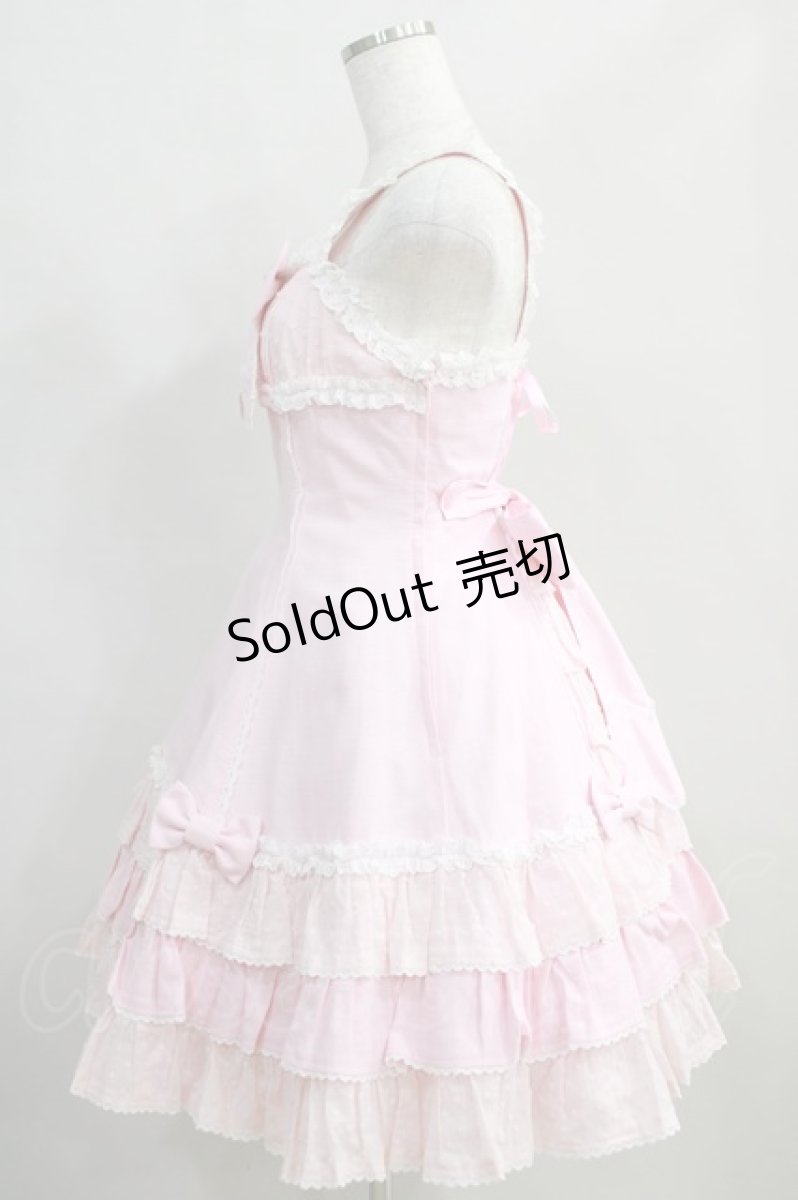 画像2: Angelic Pretty / ファンタジックハートジャンパースカート Free ピンク H-24-07-04-031-AP-OP-NS-ZH (2)